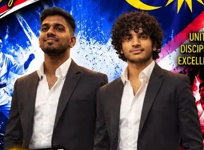 Master Ghaneash Kumaran Alageasan and Master Yogish Umaganthan